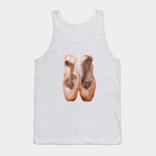 Pointe watercolor Tank Top